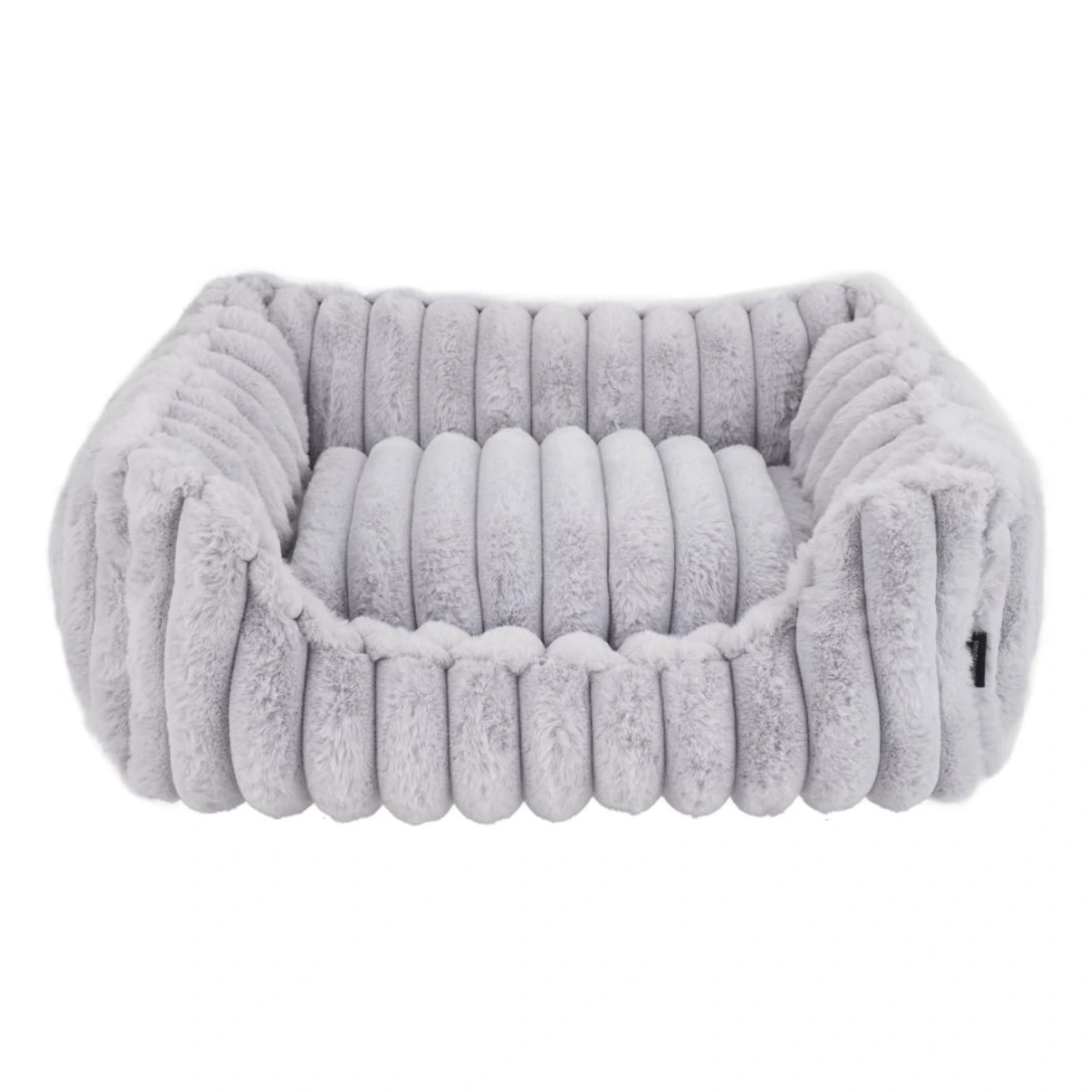 Nordic Paws Ripple Square hundeseng M Grå 60 x 52 x 18 cm